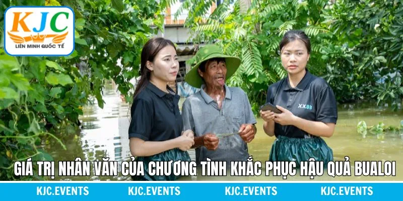 Giá trị nhân văn mà thiện nguyện KJC mang lại