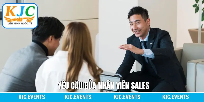 Sales cần có tinh thần làm việc chủ động và có trách nhiệm Sales cần có tinh thần làm việc chủ động và có trách nhiệm
